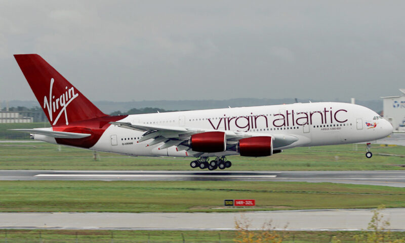Virgin Atlantic records $911m pre-tax lost for 2020