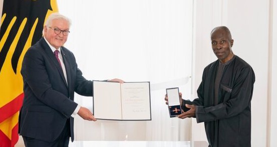 Nigerian awarded German national honour by President Steinmeier