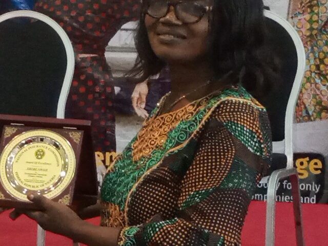 Ebere Nwoji, ThisDay Correspondent wins Insurance 2023 Print Media Reporter Of The Year by Naicom