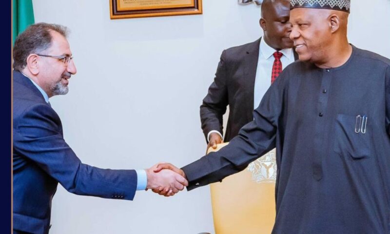 Photo News: Zeberced visits Vice-President Kassim Shettima in Abuja